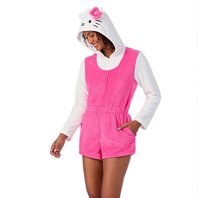 Women's Hello Kitty Romper Pajamas
