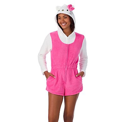 Women's Hello Kitty Romper Pajamas