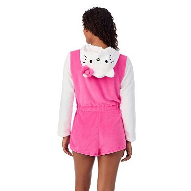 Women's Hello Kitty Romper Pajamas