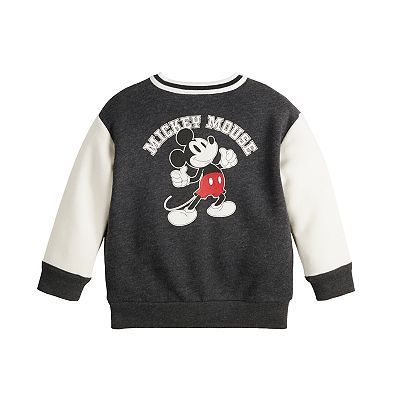 Disney s Mickey Mouse Toddler Boys Varsity Bomber Jacket by Jumping Beans