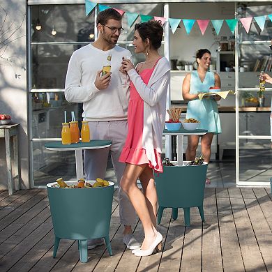 Keter Cool Bar Patio End Table