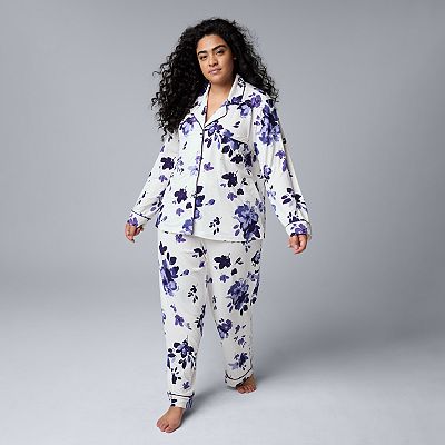 Pajama Bottoms Vera Wang Pyjamas Plus Size Simply Vera Vera Wang
