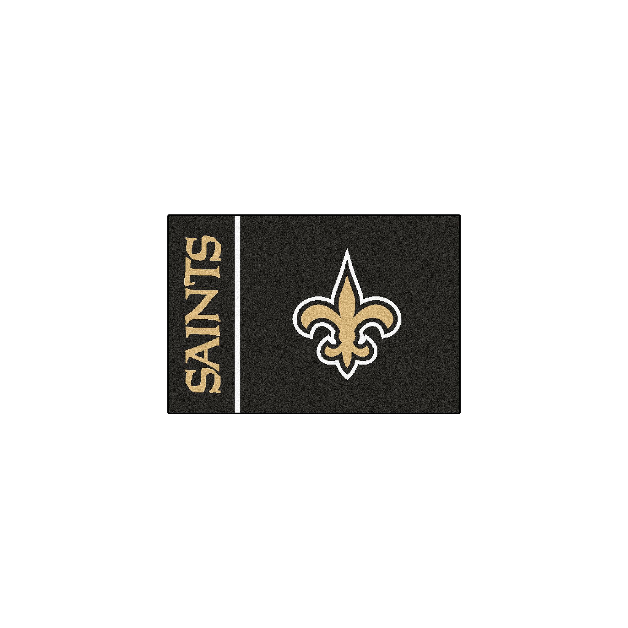 FANMATS® New Orleans Saints Rug, Multicolor
