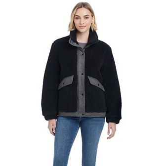Women's Modern Supply by Sanctuary Sherpa Bomber Jacket
