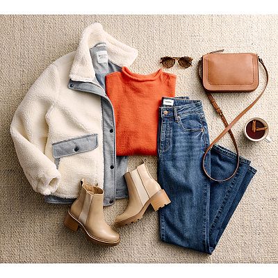 Women's Modern Supply by Sanctuary Sherpa Bomber Jacket