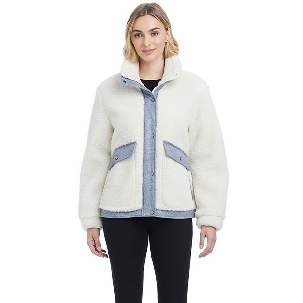 Sanctuary sherpa jacket store