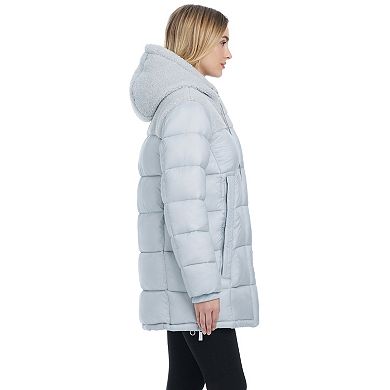 Women's Modern Supply by Sanctuary Hooded Long Puffer Coat