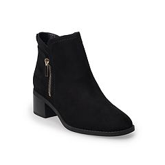 Women s Black Dress Boots Kohl s