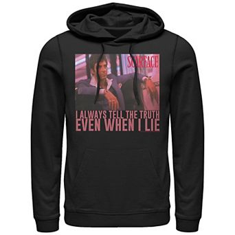 Men's Scarface Always Tell The Truth Even When I Lie Graphic Hoodie