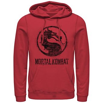 Men's Mortal Kombat Splatter Logo Graphic Hoodie