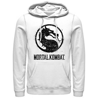 Men's Mortal Kombat Splatter Logo Graphic Hoodie