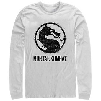 Men's Mortal Kombat Splatter Logo Graphic Tee
