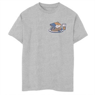 Boys 8-20 Husky Fortnite Meowscles Yummy Pancakes Graphic Tee
