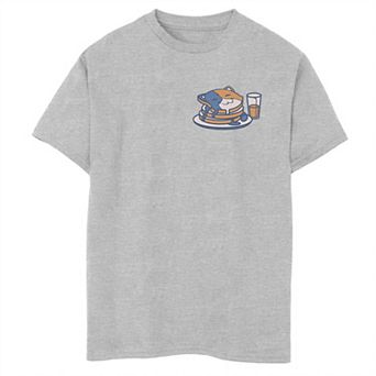 Boys 8-20 Husky Fortnite Meowscles Yummy Pancakes Graphic Tee