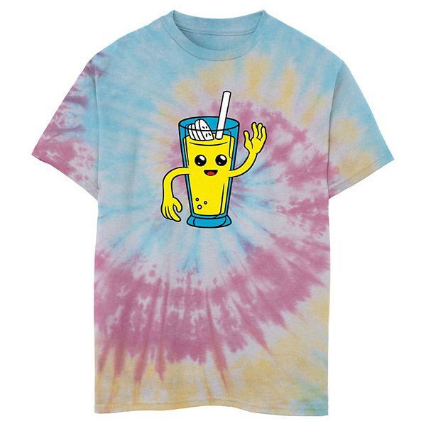 Boys 8-20 Fortnite Peely Drink Spiral Tie Dye Graphic Tee