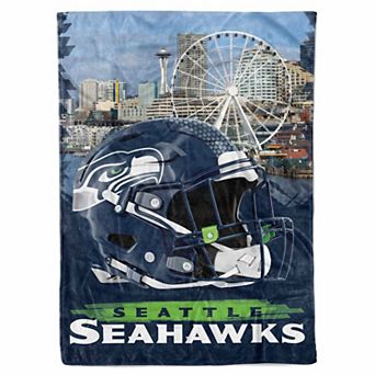 "Seattle Seahawks 66"" x 90"" City Sketch Blanket"