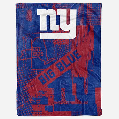 "New York Giants 60"" x 80"" Hometown Blanket"