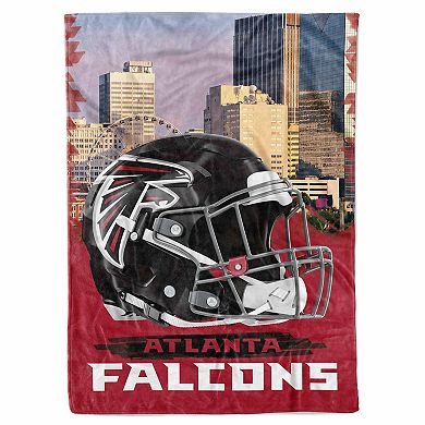 "Atlanta Falcons 66"" x 90"" City Sketch Blanket"