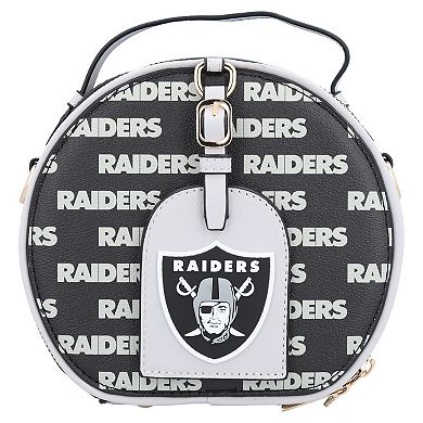 Cuce  Las Vegas Raiders Repeat Logo Round Bag