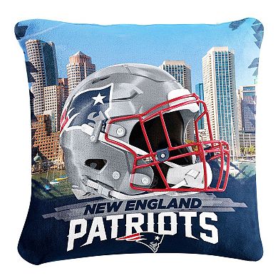 New England Patriots 16" x 16" City Sketch Pillow