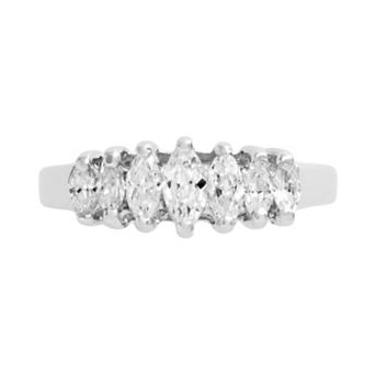 Traditions Jewelry Company Sterling Silver Cubic Zirconia Ring