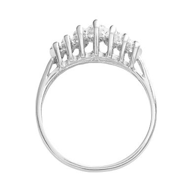 Traditions Jewelry Company Sterling Silver Cubic Zirconia Ring