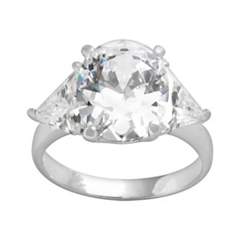 Traditions Jewelry Company Sterling Silver Cubic Zirconia Ring