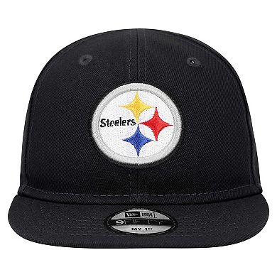 Infant New Era Black Pittsburgh Steelers My 1st 9FIFTY Adjustable Hat