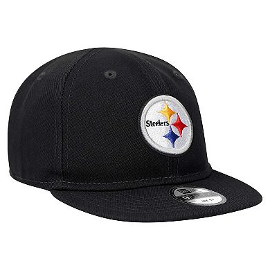 Infant New Era Black Pittsburgh Steelers My 1st 9FIFTY Adjustable Hat