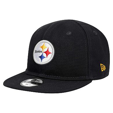 Infant New Era Black Pittsburgh Steelers My 1st 9FIFTY Adjustable Hat