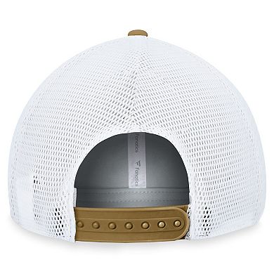 Men's Fanatics Branded Black/White Vegas Golden Knights Fundamental Adjustable Hat