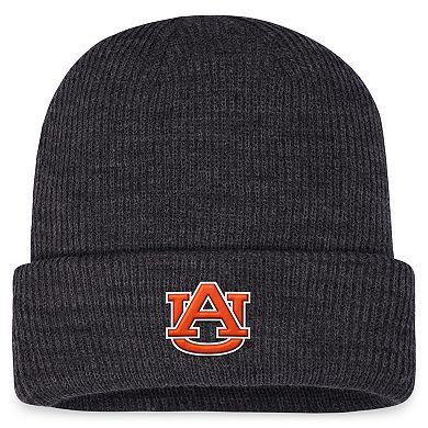 Men's Top of the World Charcoal Auburn Tigers Sheer Cuffed Knit Hat