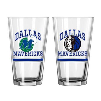 Dallas Mavericks 16oz. Pint Glass Two Pack