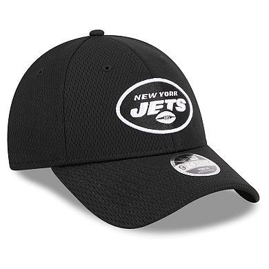Youth New Era Black New York Jets  Main B-Dub 9FORTY Adjustable Hat