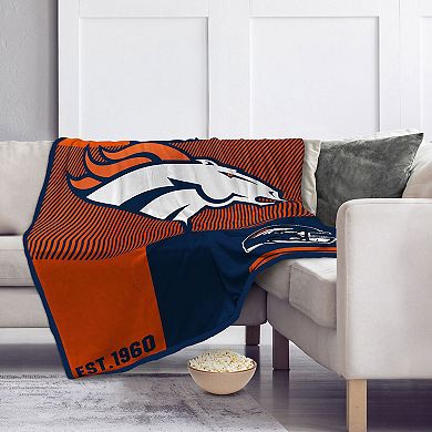 Pegasus  Denver Broncos 60" x 80" Sherpa Throw Blanket
