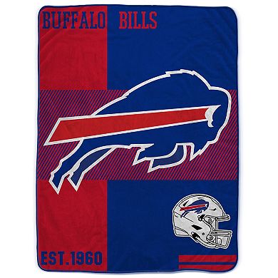 "Pegasus  Buffalo Bills 60"" x 80"" Sherpa Throw Blanket"