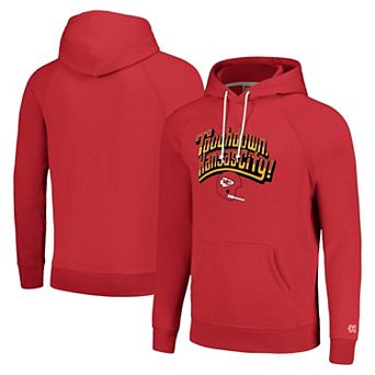 Unisex Homage Red Kansas City Chiefs Hyperlocal Raglan Pullover Hoodie
