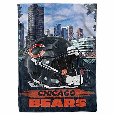 "Chicago Bears 66"" x 90"" City Sketch Blanket"