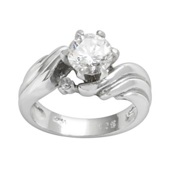 Traditions Jewelry Company Sterling Silver Twist Bypass Ring