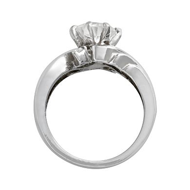 Traditions Jewelry Company Sterling Silver Twist Bypass Ring