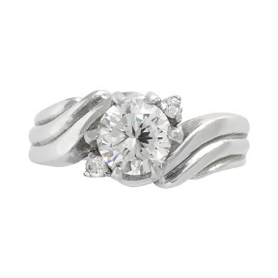Traditions Jewelry Company Sterling Silver Twist Bypass Ring