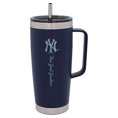 The Memory Company New York Yankees 26oz. Team Color Roadie Tumbler with Handle
