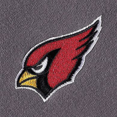 Women's The Wild Collective Charcoal Arizona Cardinals Fleece Pullover Sweatshirt