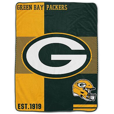 Pegasus  Green Bay Packers 60" x 80" Sherpa Throw Blanket