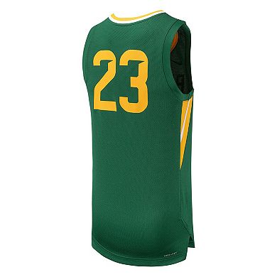 Men's Nike #23 Green Baylor Bears Replica Basketball Jersey