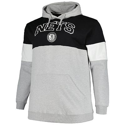 Men's Fanatics Branded Black/White Brooklyn Nets Big Tall