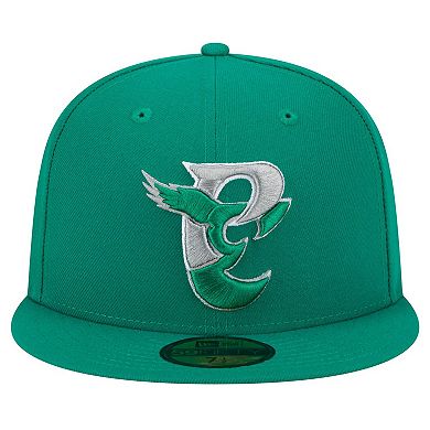 Men's New Era Kelly Green Philadelphia Eagles City Originals 59FIFTY Fitted Hat