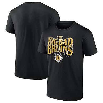 Men's Fanatics Branded  Black Boston Bruins Centennial The Big Bad Bruins T-Shirt