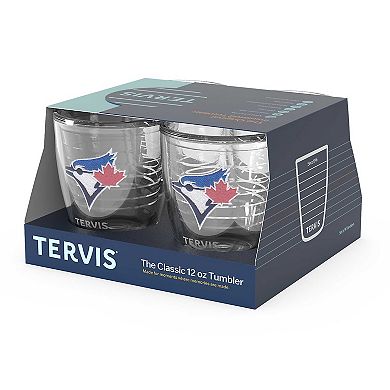 Tervis Toronto Blue Jays Four-Pack 12oz. Emblem Tumbler Set