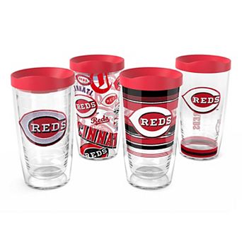 Tervis Cincinnati Reds Four-Pack 16oz. Classic Tumbler Set